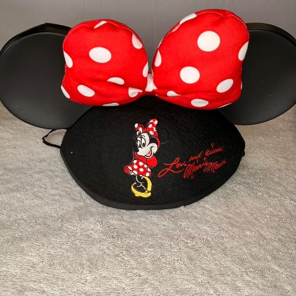 Disney Women's Black and Red Bikini-and-tankini-tops